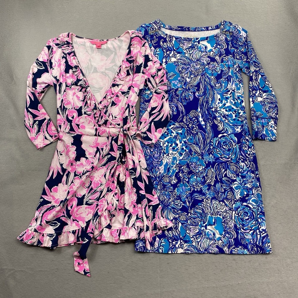 Lilly Pulitzer Romper & Dress Womens XS Jessalynne & Sopie Dress Lot Of 2